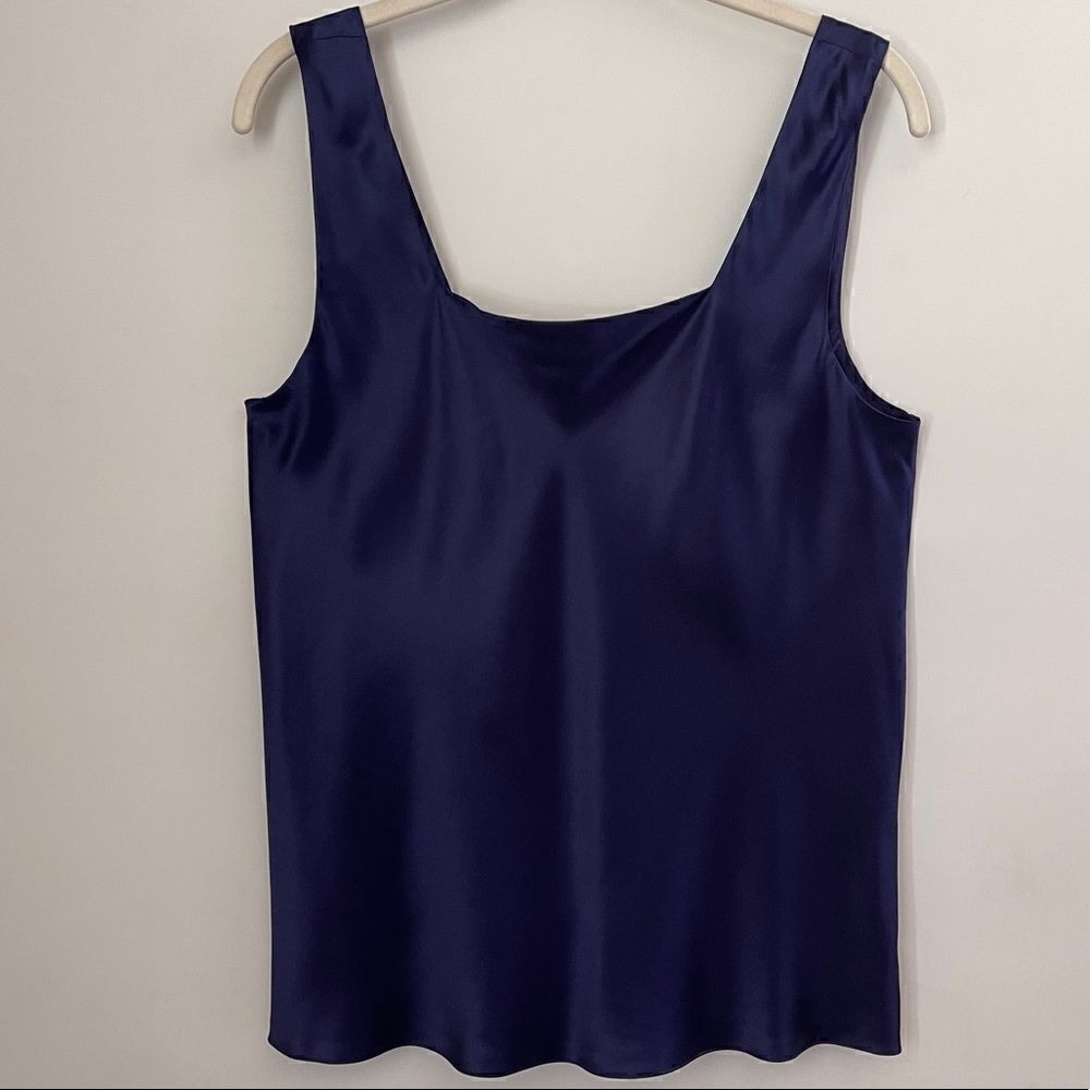 Nordstrom Intimates Vintage Silk Tank Top Size L - Picture 6 of 6